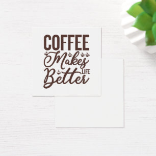 El café mejora la vida