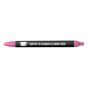 El café siempre es una buena idea bolígrafos diver