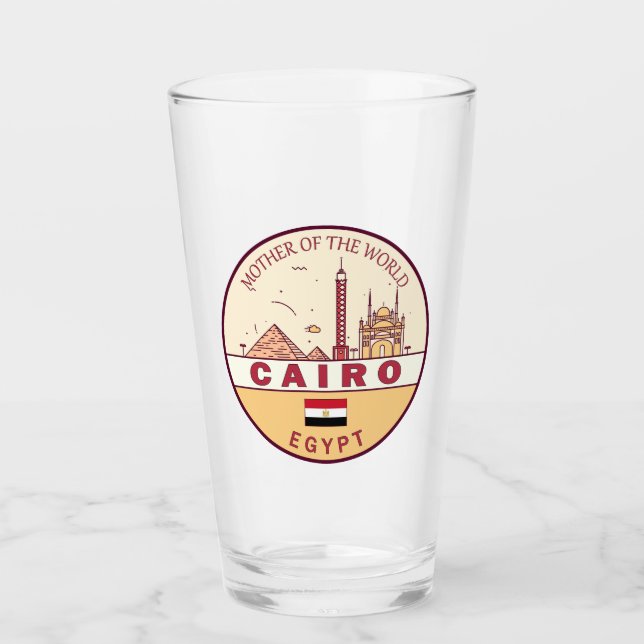 El Cairo: El emblema de la ciudad de Egipto (Anverso)