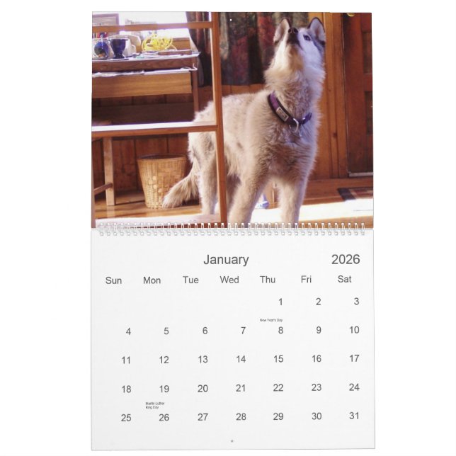 El calendario 2007 de Quinn (Jan 2026)