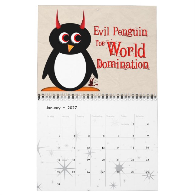 El CALENDARIO 2013 del dibujo animado del MAL (Jan 2027)