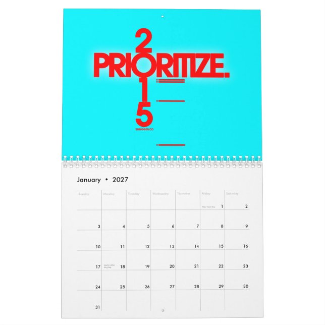 El calendario 2015 de Embiggen (Jan 2027)