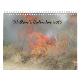 El calendario 2015 de Walton