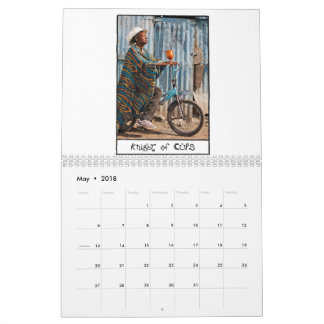El calendario 2018 de Tarot del ghetto
