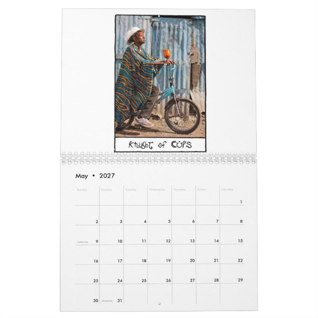 El calendario 2018 de Tarot del ghetto (May 2027)