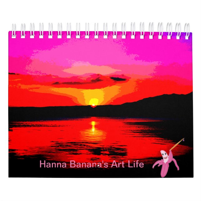 El calendario 2021 de Art Life de Hanna Banana (Tapa)