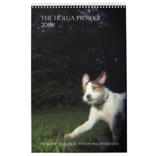 El calendario 2 del color del proyecto de Holga -