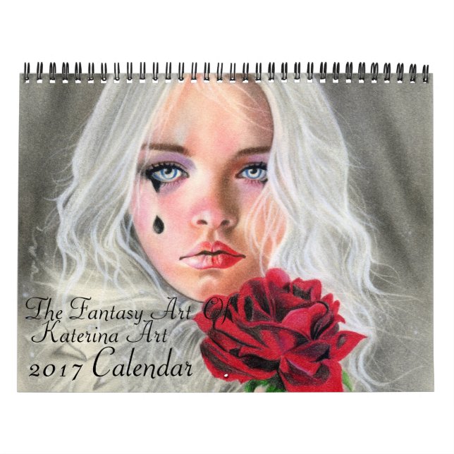 El calendario artístico fantastico de Katerina Art (Tapa)