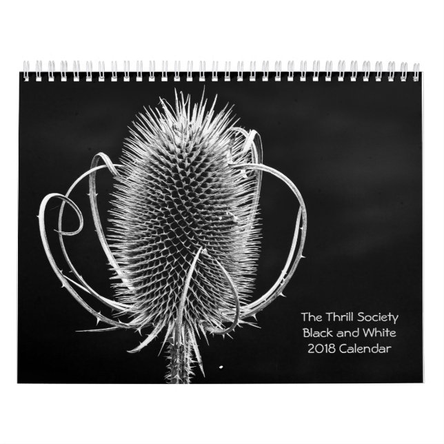 El calendario blanco y negro de la sociedad 2018 (Tapa)