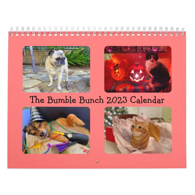 El calendario Bumble Bunch 2023 (Tapa)