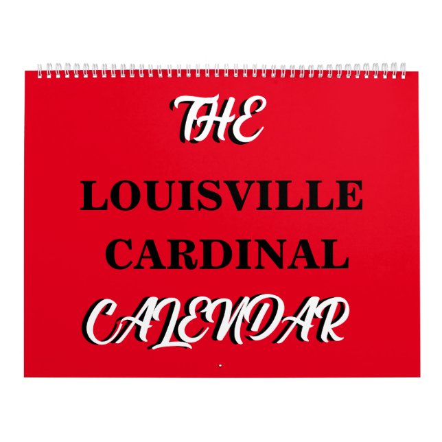 El calendario cardinal de Louisville (Tapa)