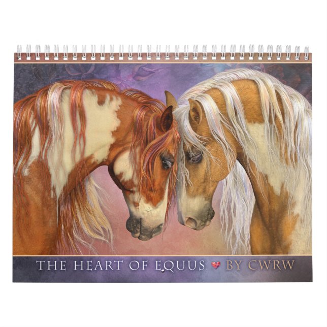 El calendario Corazón de Equus (Tapa)