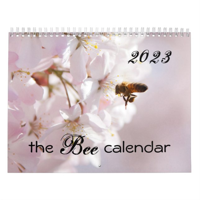 El calendario de abejas 2023 Abejas de miel y burb (Tapa)