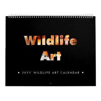 El calendario de arte de la vida silvestre persona