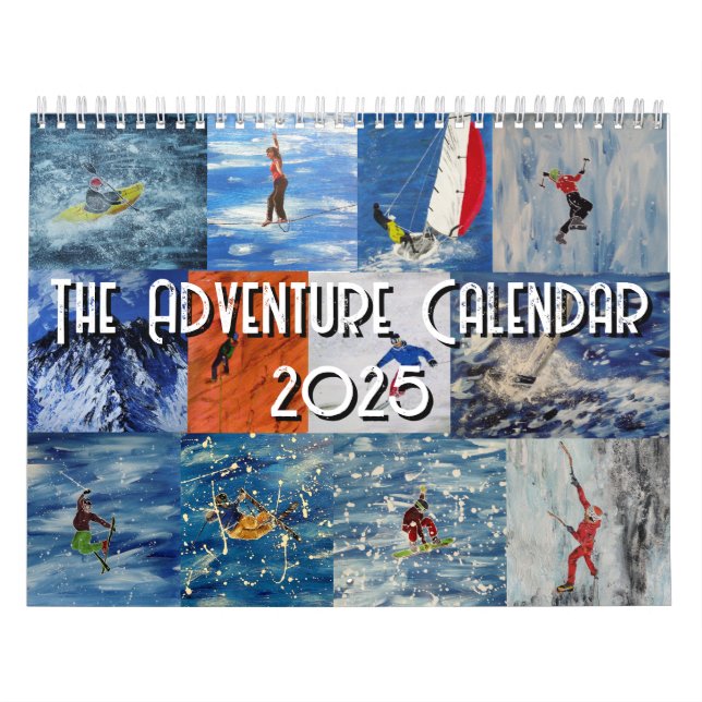 El calendario de aventuras 2025 (Tapa)
