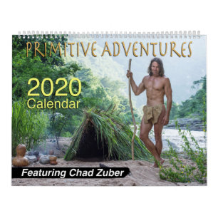 El calendario de aventuras primitivas de Chad Zube