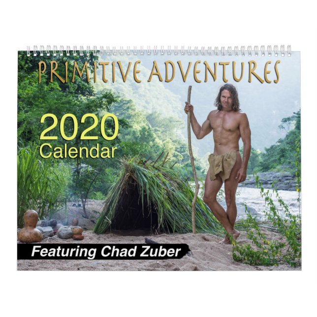 El calendario de aventuras primitivas de Chad Zube (Tapa)