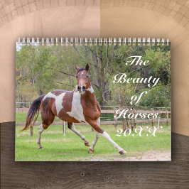 El calendario de belleza de caballos