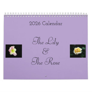 El calendario de El Lirio y la Rosa