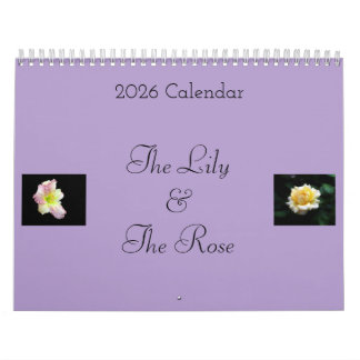 El calendario de El Lirio y la Rosa