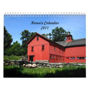 ¡El calendario de Karen! 2011