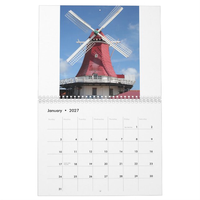 El calendario de Karen, marzo (Jan 2027)
