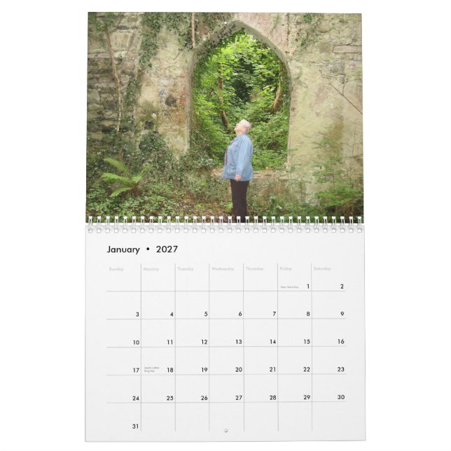 El calendario de la abuela 2007 (Jan 2027)