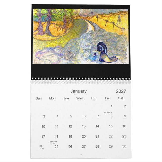 El calendario de la GEN 2010 (Jan 2027)