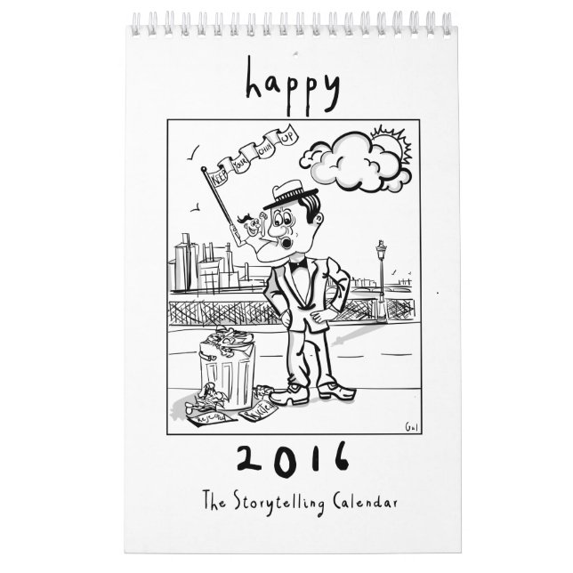 El calendario de la narración (Tapa)