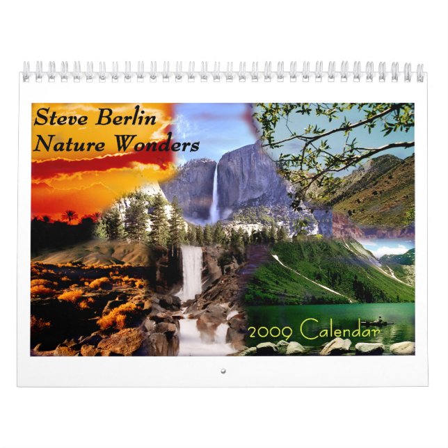 El calendario de la naturaleza 2009 del sudoeste (Tapa)