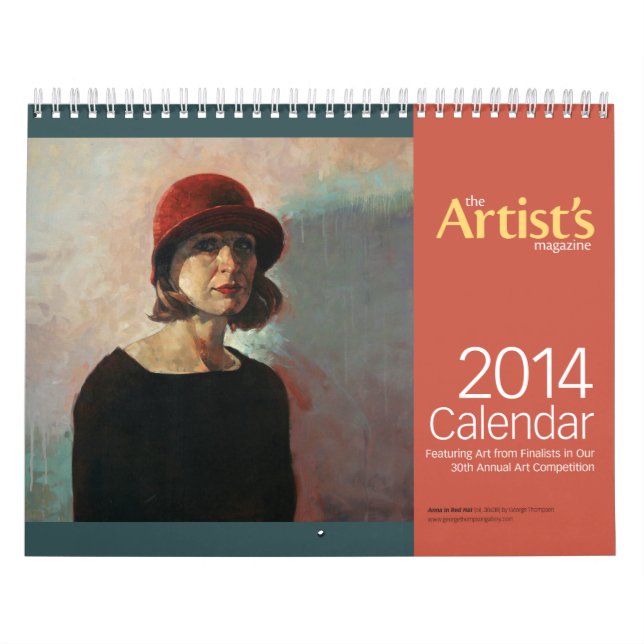 El calendario de la revista 2014 del artista (Tapa)