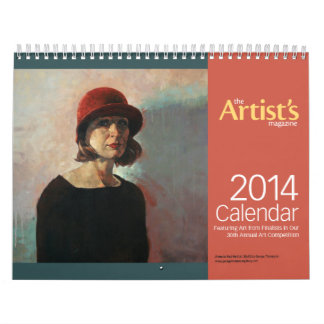 El calendario de la revista 2014 del artista