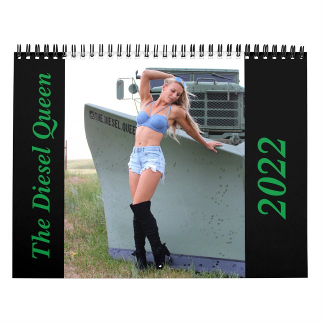 El calendario de modelado de reina diesel 2022 (Tapa)