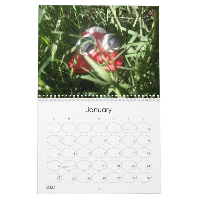El calendario de PAL de la arcilla (Jan 2027)
