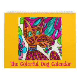 El Calendario de Perros Coloridos