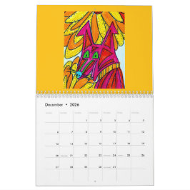 El Calendario de Perros Coloridos