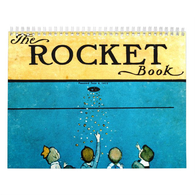 El calendario de Rocket del niño del libro (Tapa)