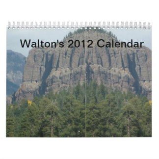El calendario de Walton 2012