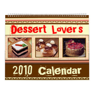 El calendario del amante del postre (2010 o