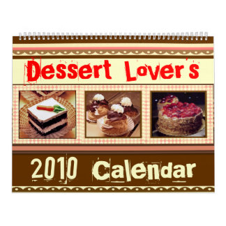 El calendario del amante del postre (2010 o