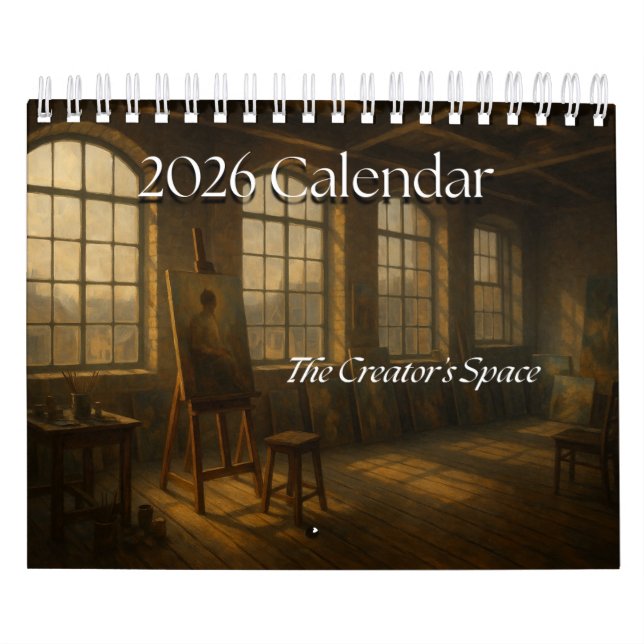 El calendario del espacio 2026 del creador (Tapa)