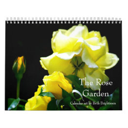 El calendario del jardín Rosa