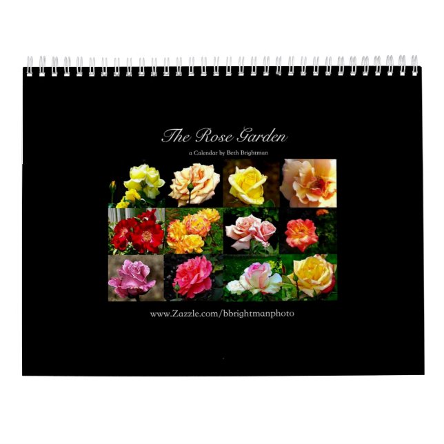 El calendario del jardín Rosa (Reverso)