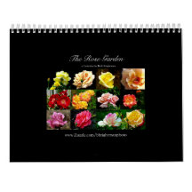 El calendario del jardín Rosa