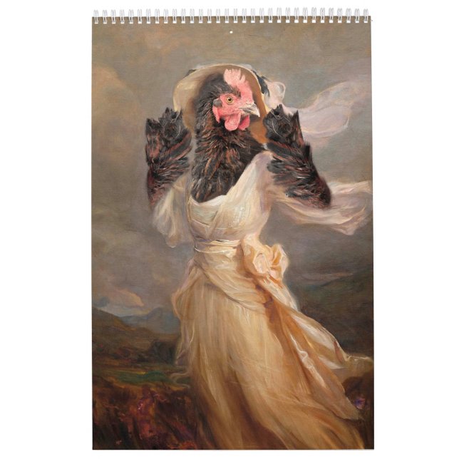 El calendario del Museo de Pollos Bellas Artes 202 (Tapa)