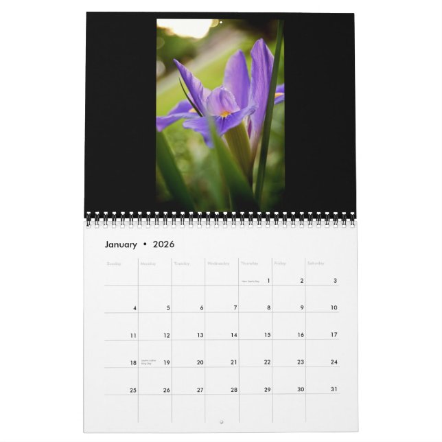 El calendario floral de la colección 2012 (Jan 2026)