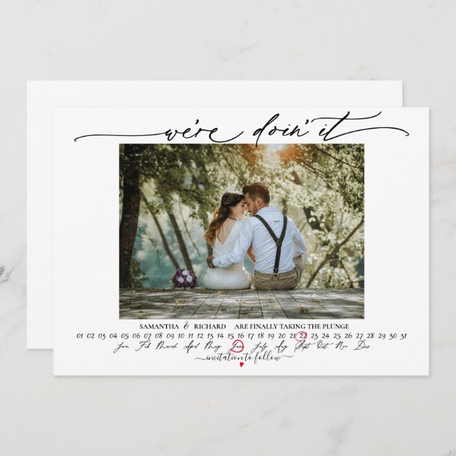 El calendario infinito de fotos lo estaba haciendo (Anverso / Reverso)