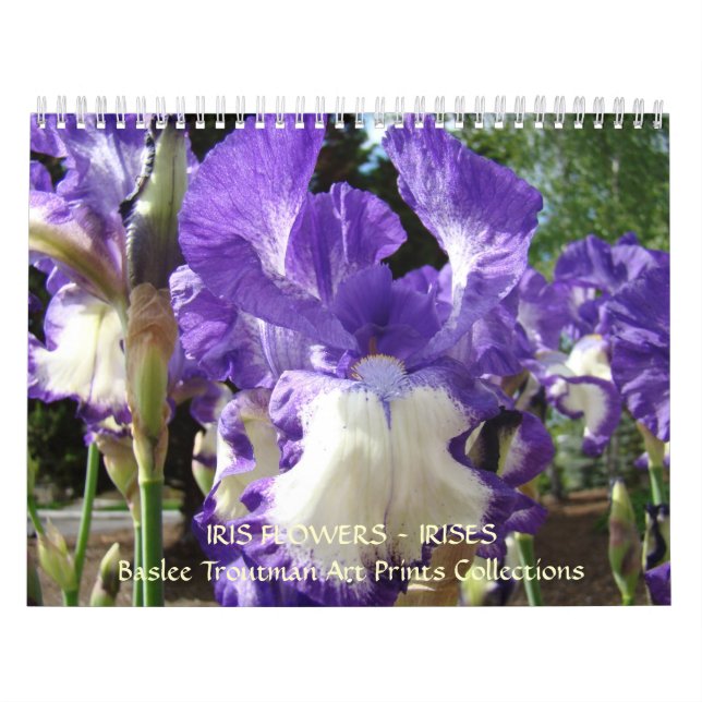 El CALENDARIO irisa las flores del iris del (Tapa)