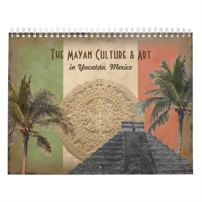 El calendario maya de cultura y arte (Tapa)