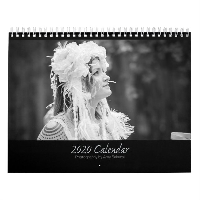 El calendario monocromo de Amy 2020 (Tapa)